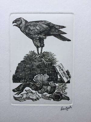 Lou Strik - C5033-7, Ex Libris W.K. de Bruijn kopen? Bied vanaf 75!