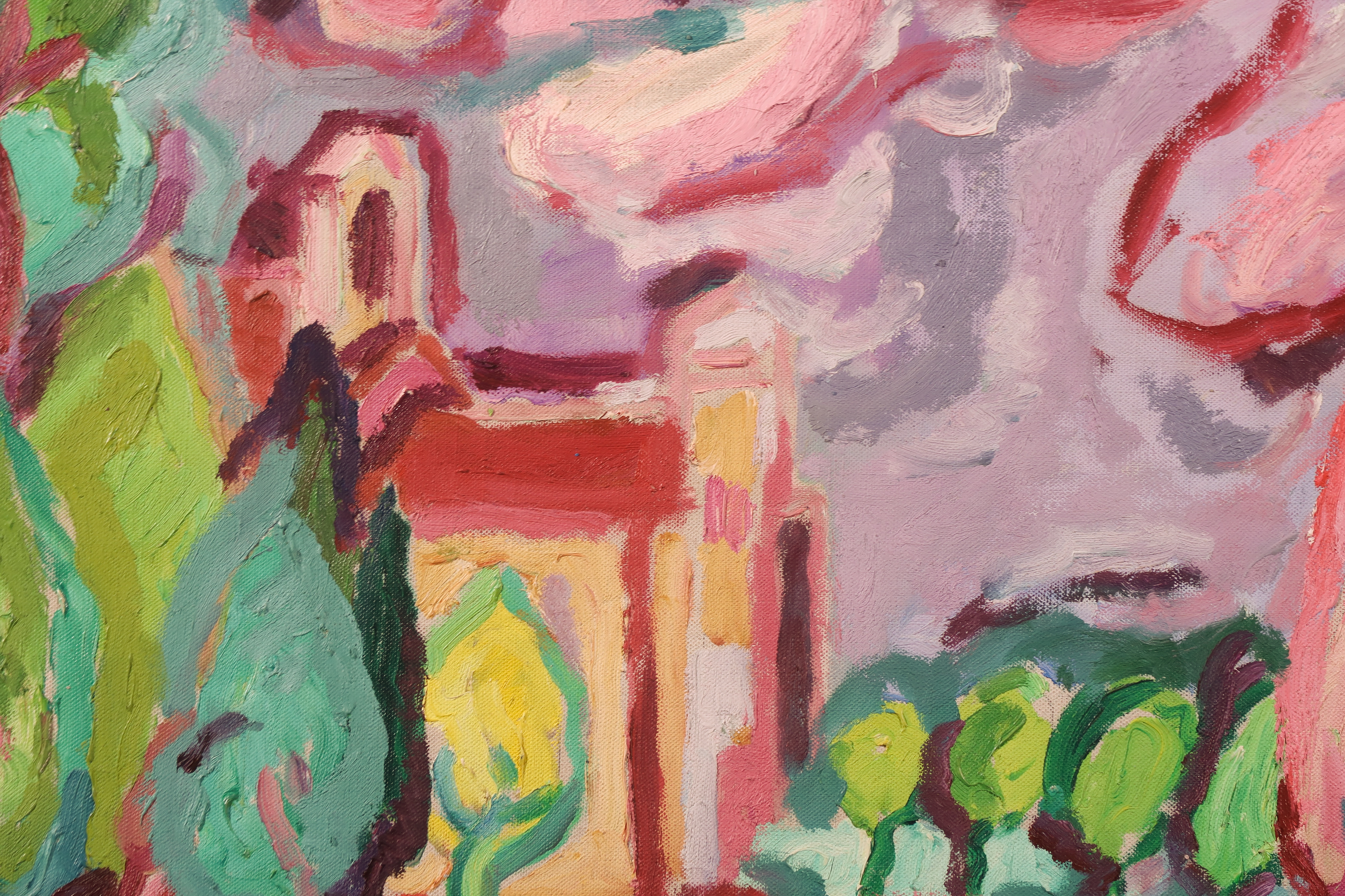 Jorg Reme - Olieverf op doek, Pastoraal landschap - Ingelijst kopen? Bied vanaf 200!