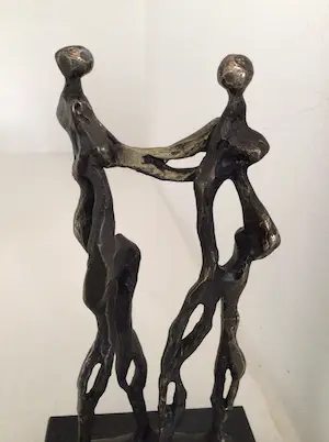 Corry Ammerlaan - Sculptuur “ EEN HANDDRUK VAN GOUD “. Gesigneerd kopen? Bied vanaf 1!