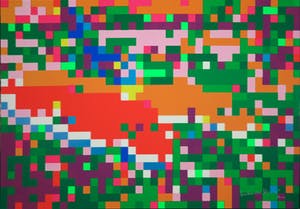 Henk van der Vet - Zeefdruk, Zonder titel kopen? Bied vanaf 1!