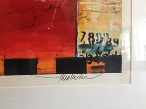 Theo Koster - Liason I / Zeefdruk / handgesigneerd / 79 van 100 kopen? Bied vanaf 100!