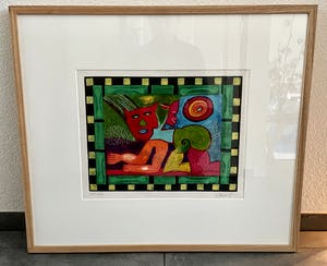 Clemens Briels - El Cato - Nr. 309 van 500 - (zeefdruk/ ingelijst) kopen? Bied vanaf 1!