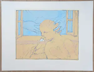 Buy Co Westerik - Aanraking van buitenaf, zeefdruk? Bid from 250!