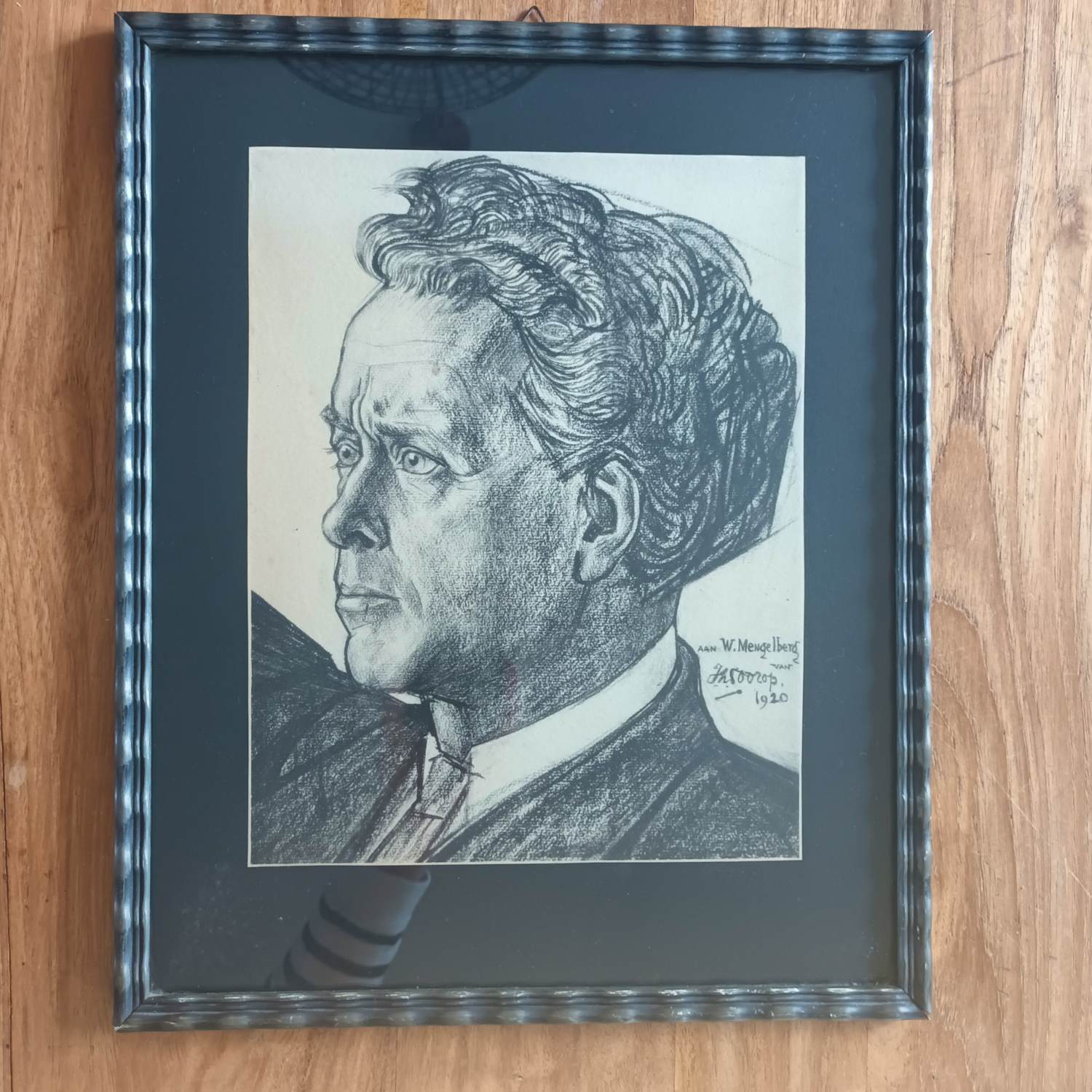 Jan Toorop - portret van W. Mengelberg (1871-1951) kopen? Bied vanaf 38!