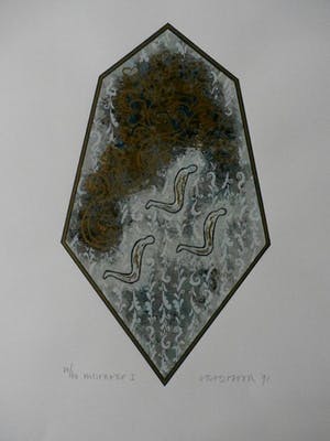 Bert Vredegoor - Zeefdruk: Miserere I - 1991 kopen? Bied vanaf 45!