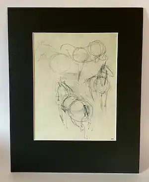 Franz Marc - 2 Heliogravures naar een studie naar paarden 1959 verkauft für € 15!