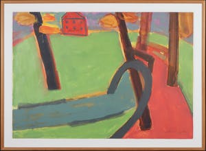 Xandra Donders - Gemengde druktechniek, Praag III - Ingelijst (Groot) kopen? Bied vanaf 60!