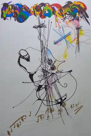 Raymond Moretti - FIGURATIE / KLEURLITHO / 76x56cm / SIG verkauft für € 80!