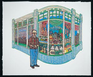 Ondine de Kroon - Hout/linosnede, Casa Nobre kopen? Bied vanaf 20!