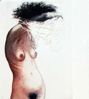 Ladislav Kuklik - ets: vrouwelijk naakt - 1982 verkocht voor € 39!