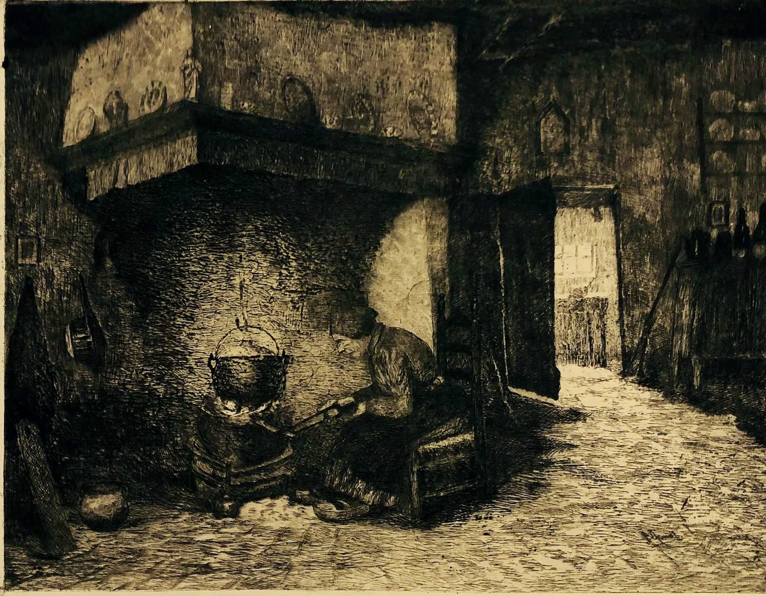 Johannes Abraham Mondt - zonder titel verkocht voor € 35!