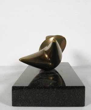 Björn Weckström - Lapponia - Bronzen sculptuur van een liggende vrouw kopen? Bied vanaf 500!