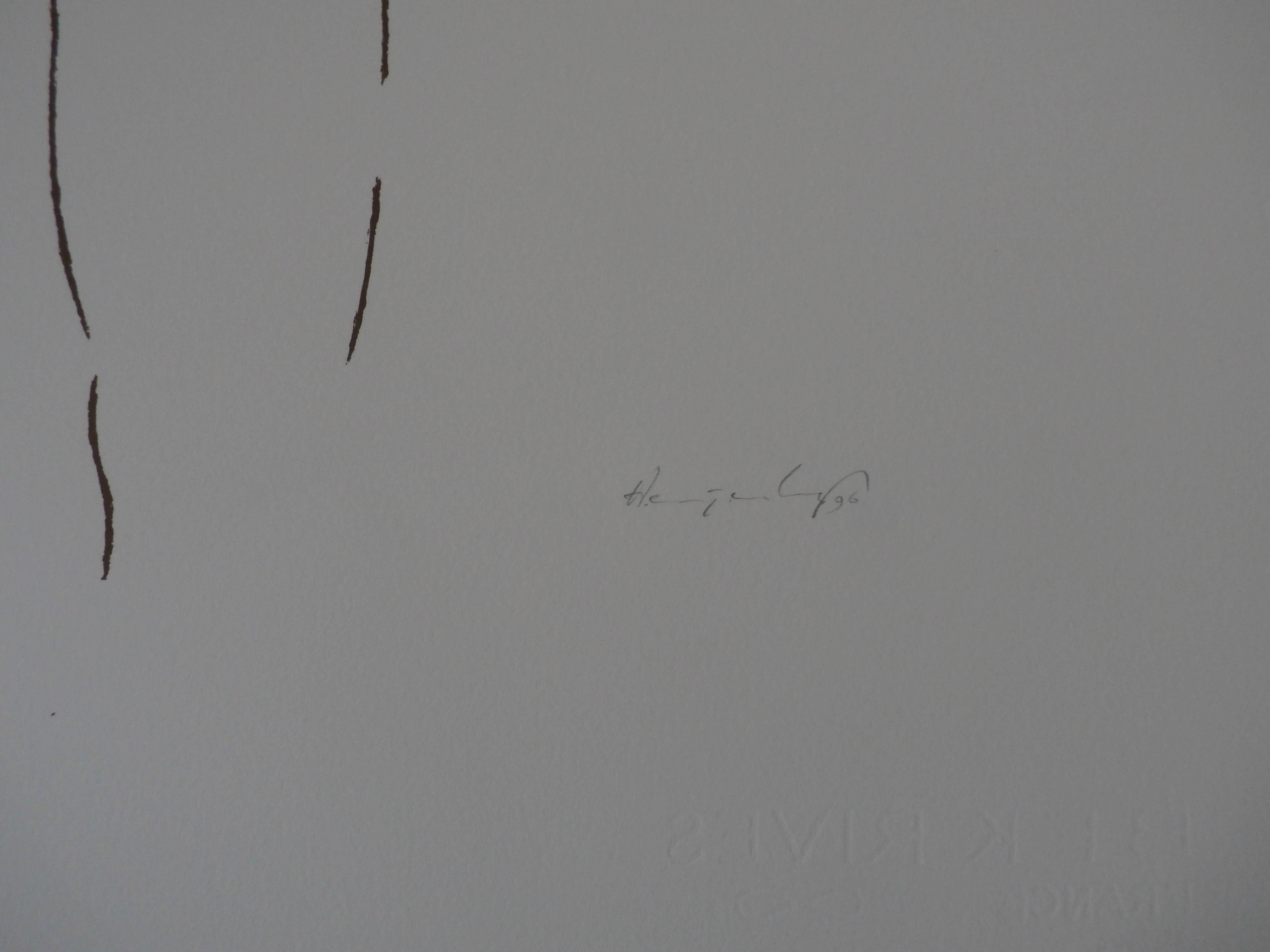 Harry van Kuyk - zeefdruk: naakt 2 - 1996 kopen? Bied vanaf 249!