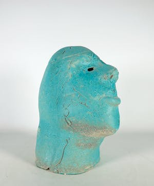 Sjer Jacobs - Aardewerk, Turquoise kop kopen? Bied vanaf 1!