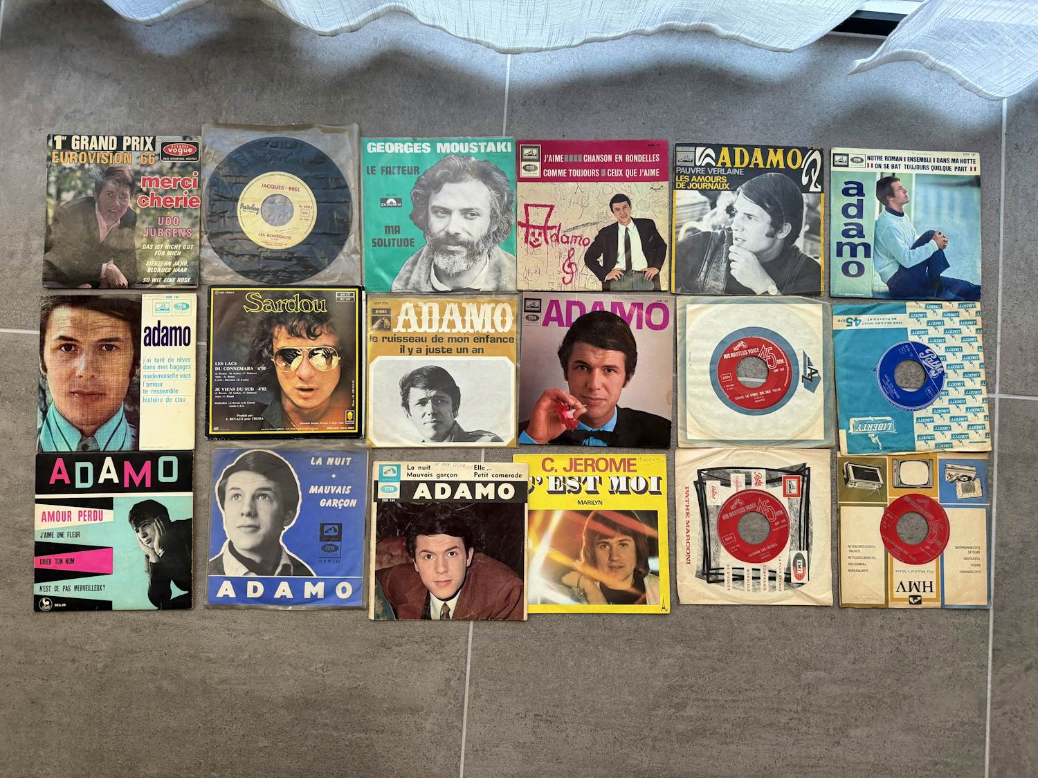 Various artists - collectie van vintage Franse vinyl kopen? Bied vanaf 20!