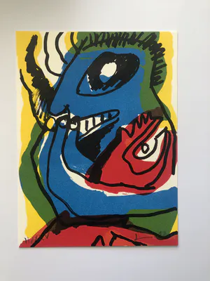 Bengt Lindstrom - Twee originele gekleurde lithografieën - Gesigneerd - XXV kopen? Bied vanaf 80!