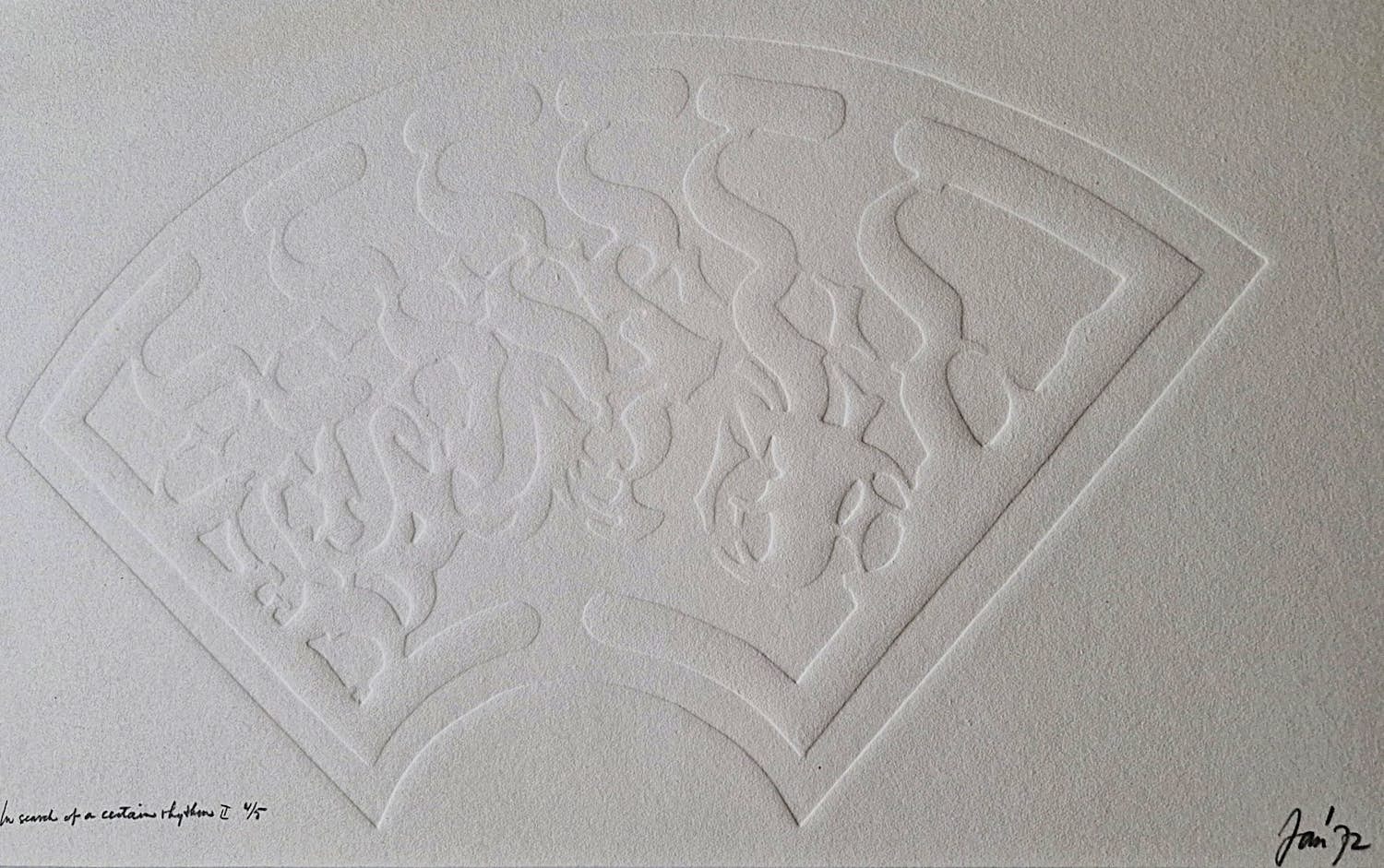 Jan Hendriks - Zero-Art blind/preegdruk uit 1972 -'in search of ...' zeer kleine oplage (4/5) kopen? Bied vanaf 87!