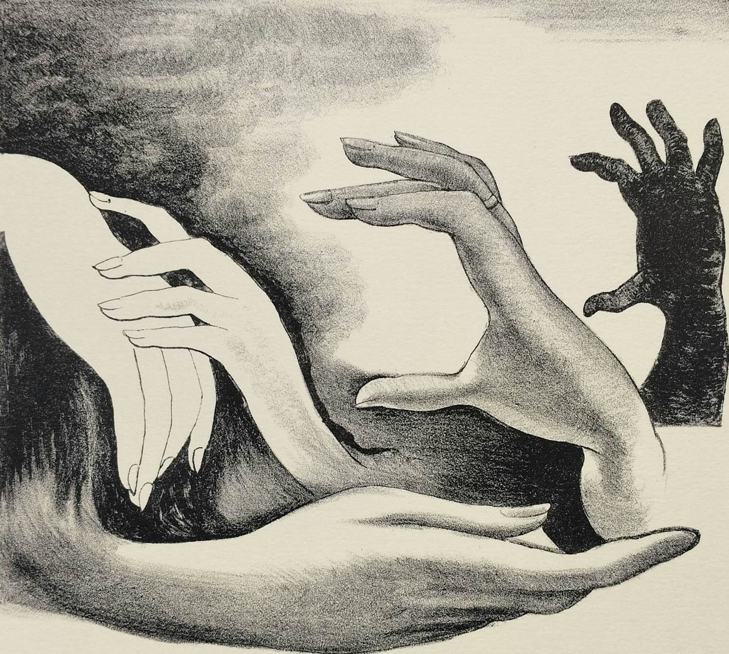 Joop Moesman - gesigneerde litho uit Petit 4 kopen? Bied vanaf 125!