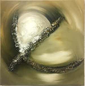 Gena Genadyj - Abstract “Lost in time” verkocht voor € 250!