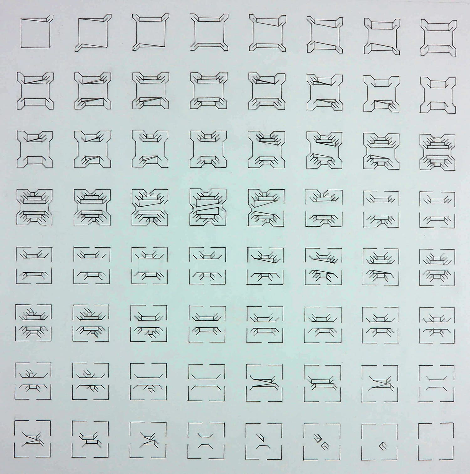 Wim Smits - Potloodtekening, ASV Analytical system variations verkocht voor € 1!