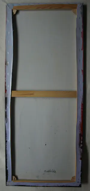 Peter Klashorst - Acrylverf op doek , Mathilda – 120 x 50 cm - 2018 kopen? Bied vanaf 250!
