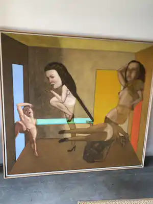 Pat Andrea - huile et caseine verkauft für € 3500!
