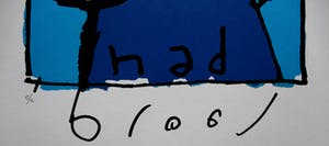 Herman Brood - zeefdruk: als ik jou niet had (leuk Valentijnscadeau!) kopen? Bied vanaf 399!