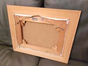 Niet of onleesbaar gesigneerd - Lijkt een haven verkocht voor € 1!