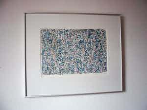 Jan Wolkers - Zeefdruk uit de serie 'Winterbeeld IV' - 1995 verkocht voor € 120!