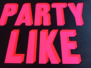 Dave Buonaguidi - Party like it's 1999 - Siebdruck 2021 handsigniert und nummeriert kopen? Bied vanaf 330!