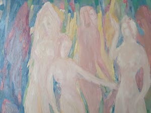 Jan Giesen - Vrouwen (groot formaat in luxe lijst) kopen? Bied vanaf 150!