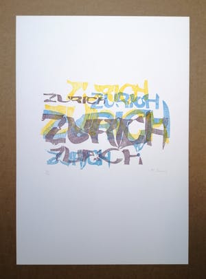 Pol Bury - Zurich - Handgesigneerde ets kopen? Bied vanaf 45!