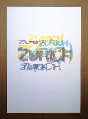 Pol Bury - Zurich - Handgesigneerde ets verkocht voor € 45!