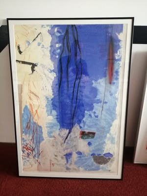 Peter Schenk - Prachtig abstract werk kopen? Bied vanaf 80!