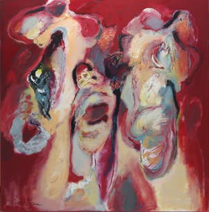 Bert Braam - Acryl op doek, Torso meting (Zeer groot) kopen? Bied vanaf 1!