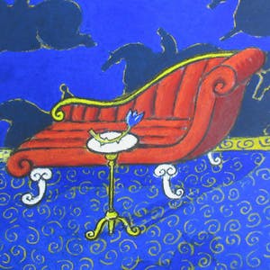 Jacques Tange - The Blue Flower kopen? Bied vanaf 230!