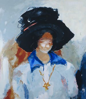 Annemiki Bok - Zeefdruk, Hommage a Isaac Israëls - Ingelijst kopen? Bied vanaf 1!