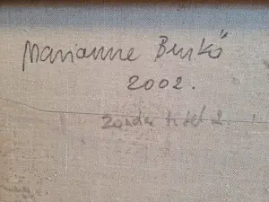 Marianne Benko - Abstracte kunst met gemengde techniek van olieverf en encaustiek kopen? Bied vanaf 375!