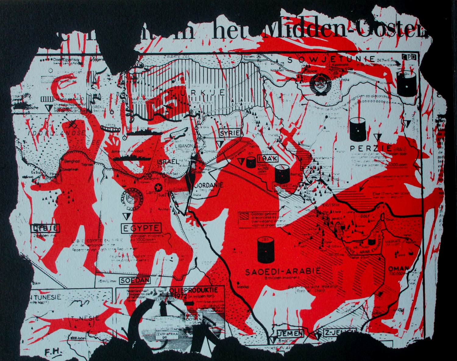 Frits Haans - Litho: "Pen en Burijn" - 1977 kopen? Bied vanaf 45!