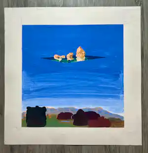 Rien Bout - Paisaje Flotante verkauft für € 40!