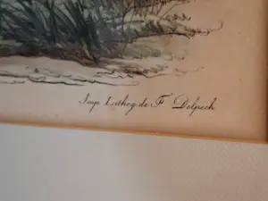 Carle Vernet - Handingekleurde litho jachttafreel kopen? Bied vanaf 35!