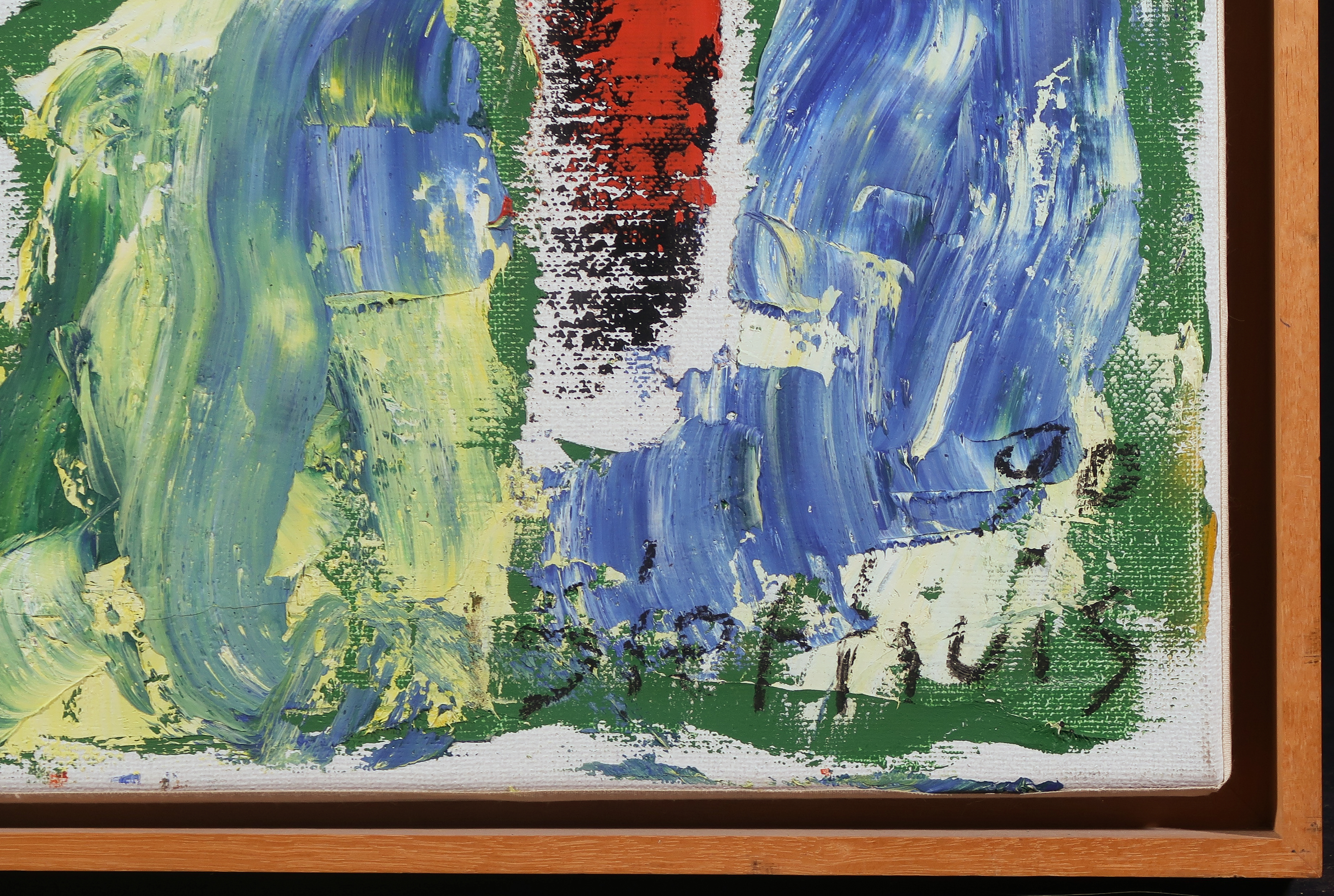 Jan Sierhuis - Olieverf op doek, Spaanse dans - Ingelijst kopen? Bied vanaf 1000!