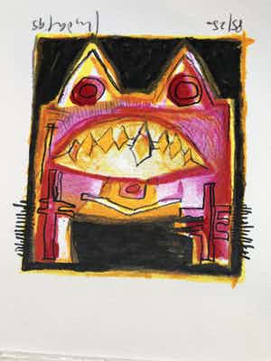 Geert Vrijdag - zonder titel verkocht voor € 40!