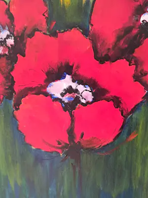 Anke Peddemors - Papavers 80x100cm kopen? Bied vanaf 125!