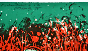 Corneille - Enchantement de l'éte - litho - Gesigneerd - 66x50 cm - 1977 - Ingelijst kopen? Bied vanaf 495!