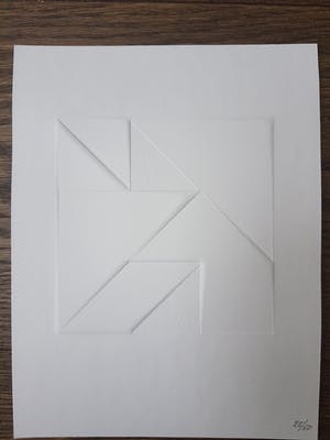 Harry van Kuyk - Tangram - Zero kopen? Bied vanaf 90!