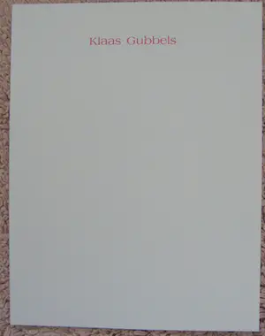 Klaas Gubbels - zt - mixed media (collage en tekening) - 1986 - unica kopen? Bied vanaf 395!