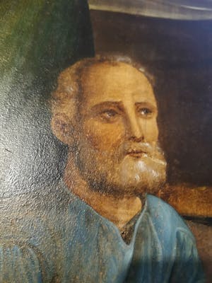 Niet of onleesbaar gesigneerd - Russisch paneel , de voetwassing, 18 de eeuw kopen? Bied vanaf 1!