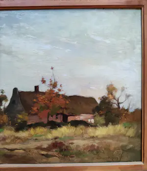 Adrianus Johannes Groenewegen - Boer op ossenkar bij boerderij kopen? Bied vanaf 425!