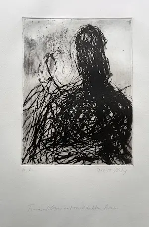 Max Uhlig - Mooie ets - gesigneerd, getiteld, gedateerd en genummerd - 78/80 kopen? Bied vanaf 95!